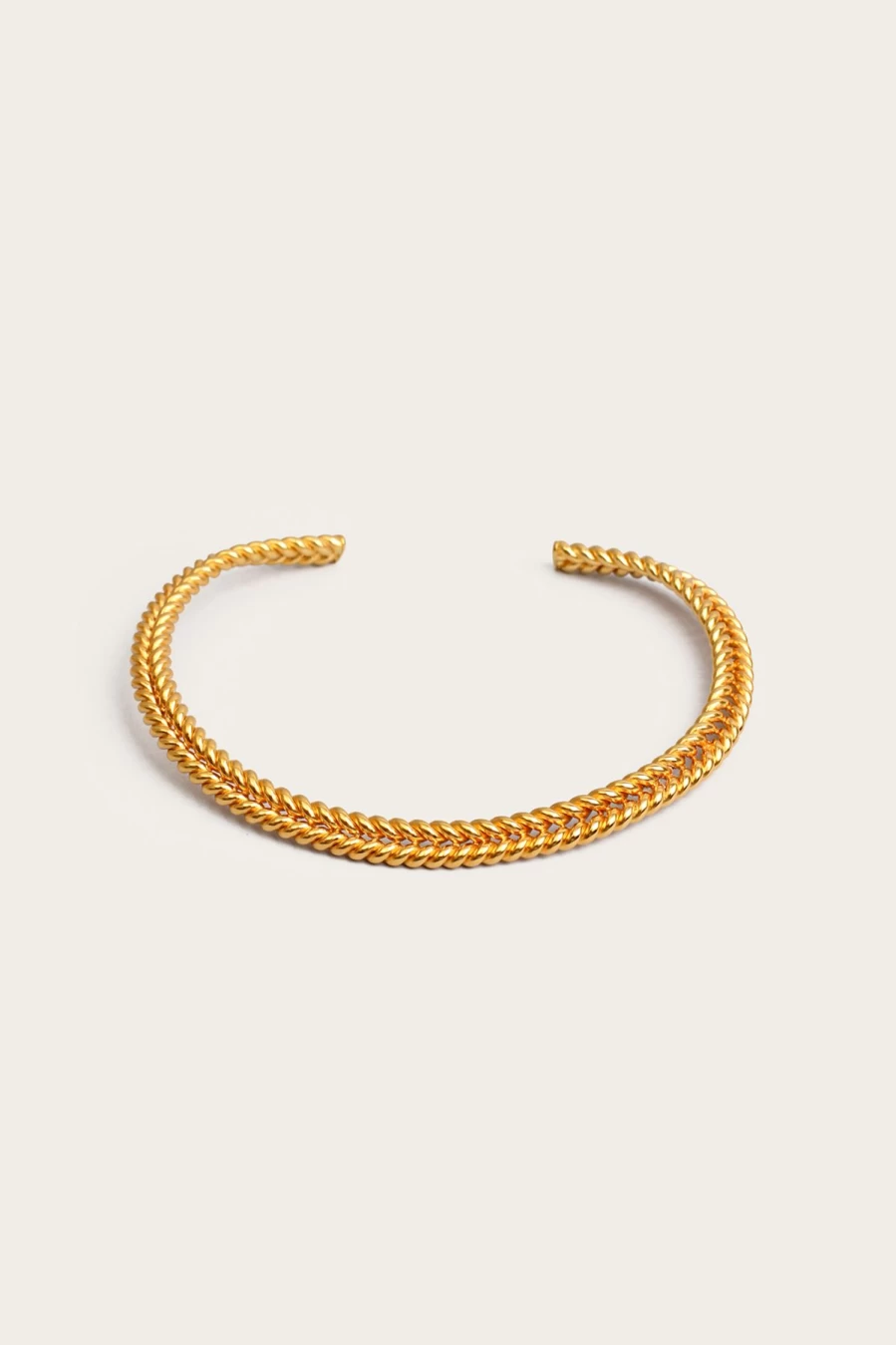 Vanina Women's Elegant Riccioli Choker Necklace - Stylish Gold-Tone Collar for Fashion Accessories