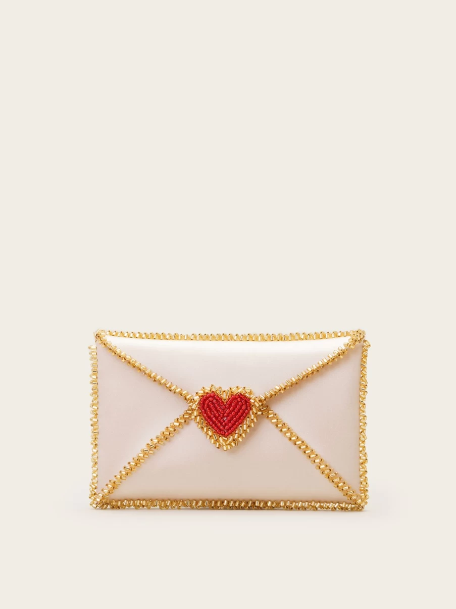 Vanina Women's Love Letter Clutch - Elegant Handbag for Women